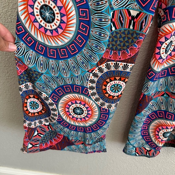 Katydid Printed Wide Leg Pants Size Small EUC - Picture 4 of 6